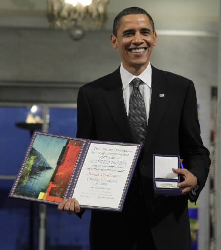 オバマ　ノーベル平和賞