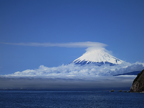 イイ富士山に…