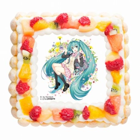 PICTCAKEcharaから初音ミク公式ケーキを3月2日より発売！
