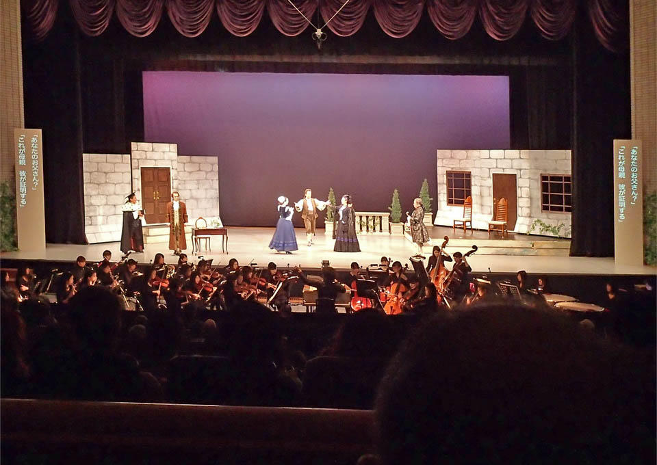 オペラ『フィガロの結婚』の舞台