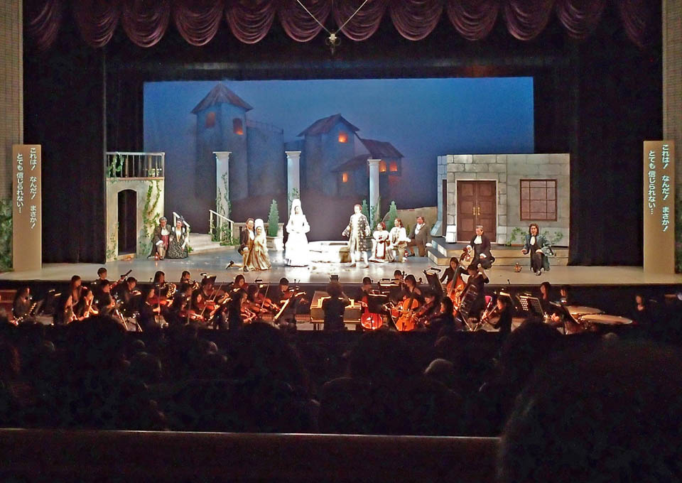 オペラ『フィガロの結婚』の舞台