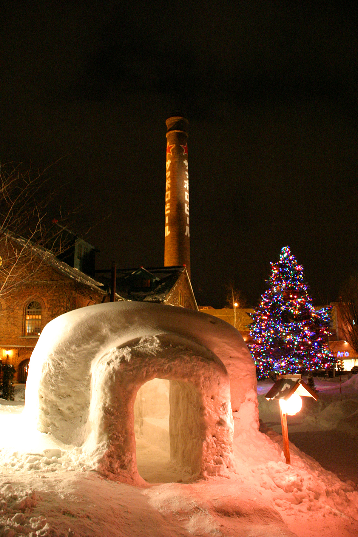 冬のサッポロビール園