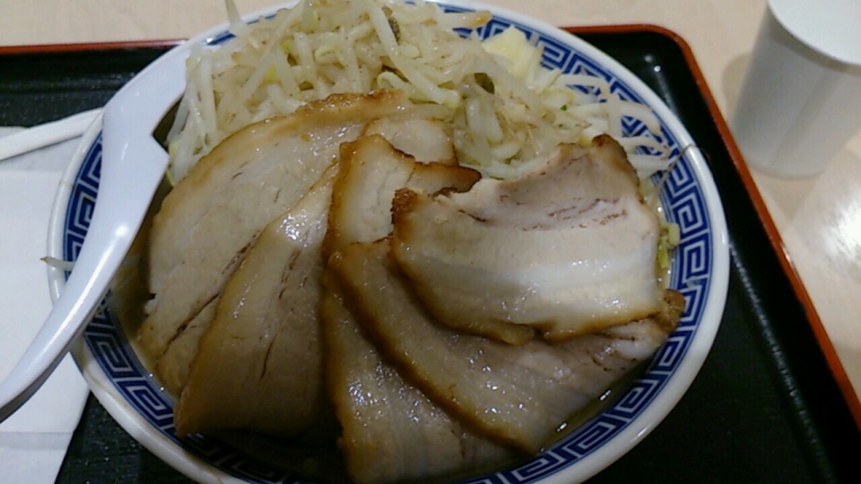 角ふじチャーシュー麺